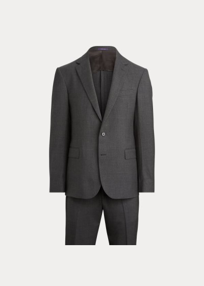 Men's Ralph Lauren RLX Gregory Wool Twill Suits | 810493ZFQ